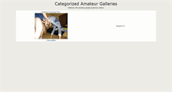 Desktop Screenshot of categorizedgalleries.com